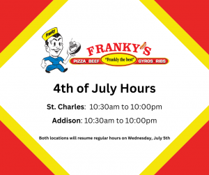 4th of July Hours